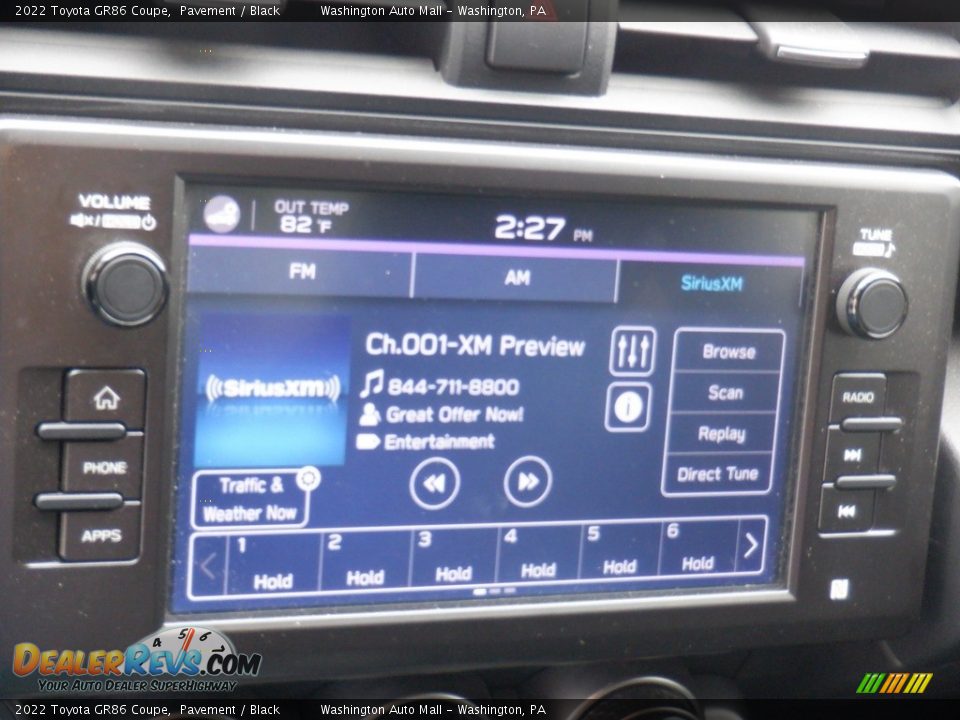 Audio System of 2022 Toyota GR86 Coupe Photo #6