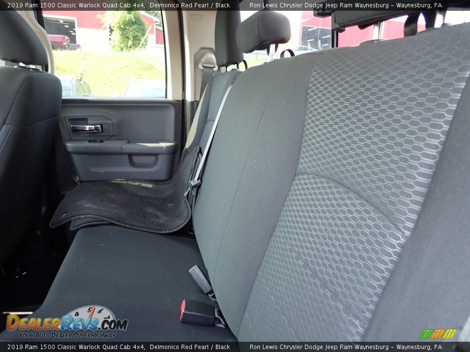 2019 Ram 1500 Classic Warlock Quad Cab 4x4 Delmonico Red Pearl / Black Photo #12