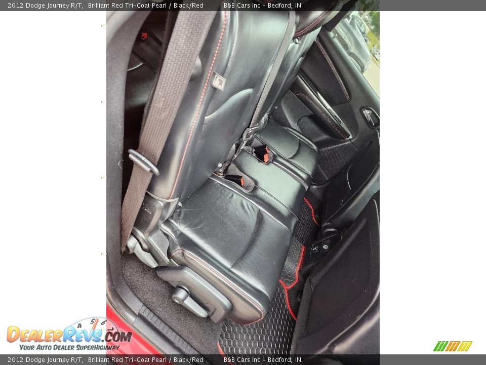 Rear Seat of 2012 Dodge Journey R/T Photo #16