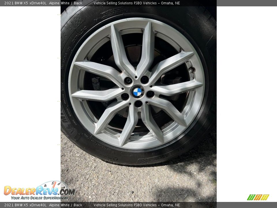 2021 BMW X5 xDrive40i Alpine White / Black Photo #18