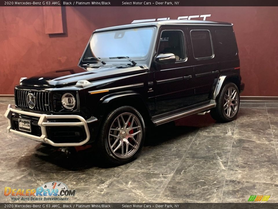 2020 Mercedes-Benz G 63 AMG Black / Platinum White/Black Photo #4