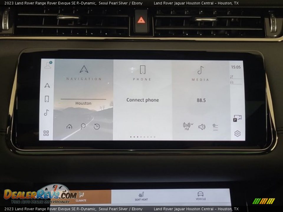 Controls of 2023 Land Rover Range Rover Evoque SE R-Dynamic Photo #20