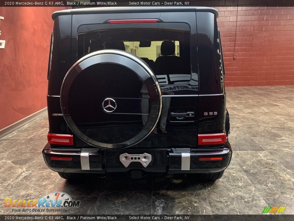 2020 Mercedes-Benz G 63 AMG Black / Platinum White/Black Photo #5