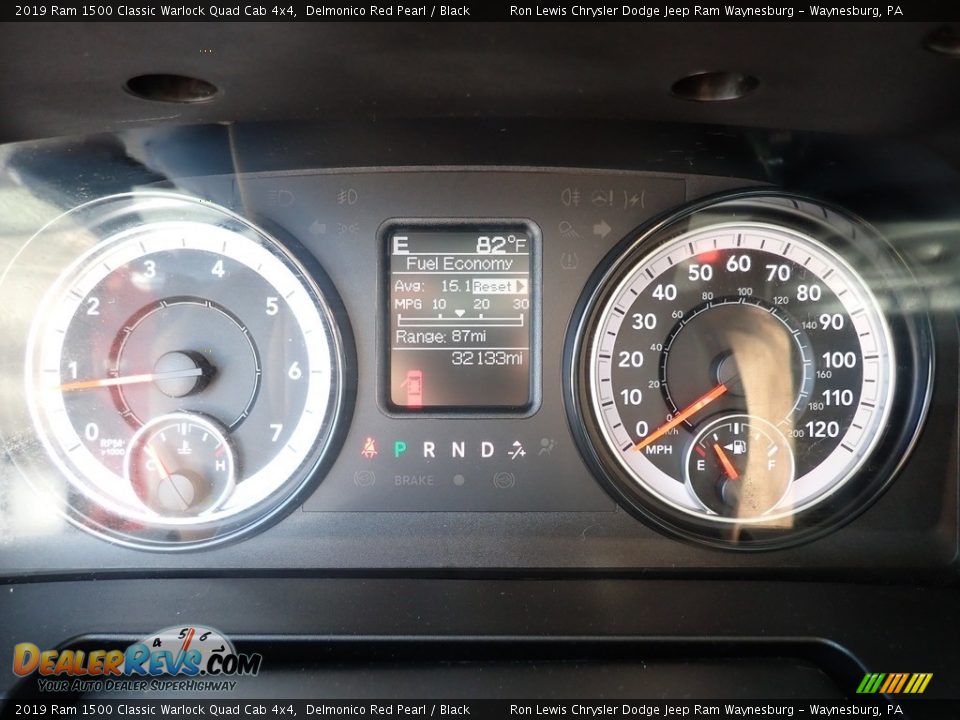 2019 Ram 1500 Classic Warlock Quad Cab 4x4 Gauges Photo #20