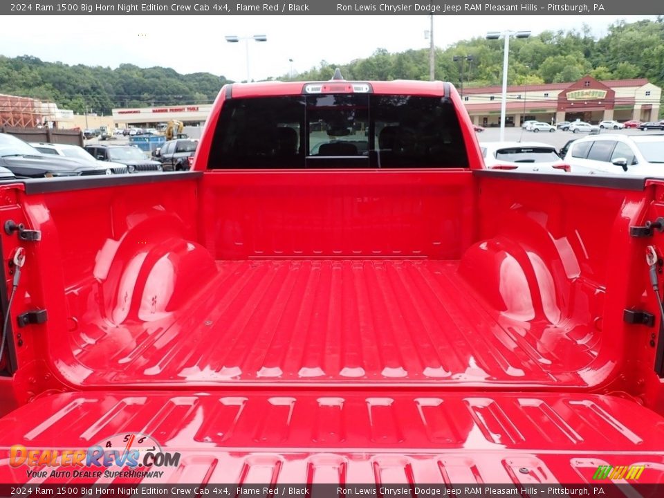 2024 Ram 1500 Big Horn Night Edition Crew Cab 4x4 Flame Red / Black Photo #6