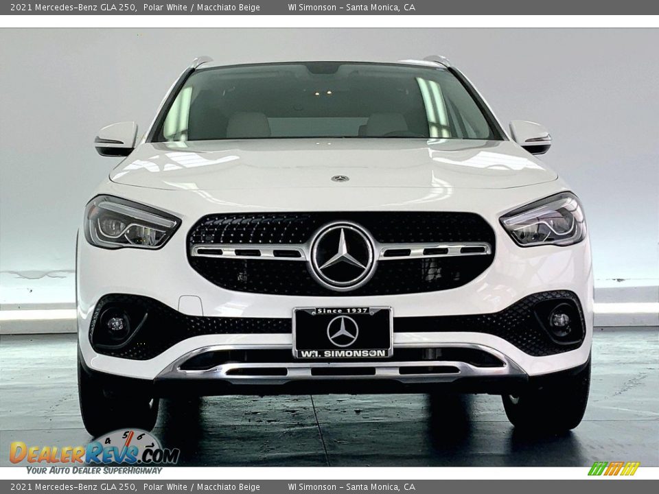 2021 Mercedes-Benz GLA 250 Polar White / Macchiato Beige Photo #2