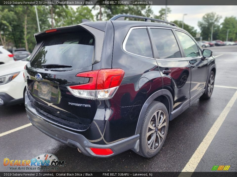 2019 Subaru Forester 2.5i Limited Crystal Black Silica / Black Photo #3