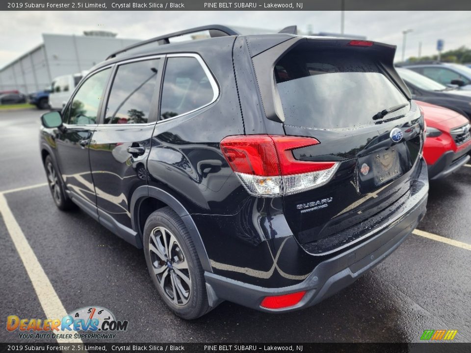 2019 Subaru Forester 2.5i Limited Crystal Black Silica / Black Photo #4