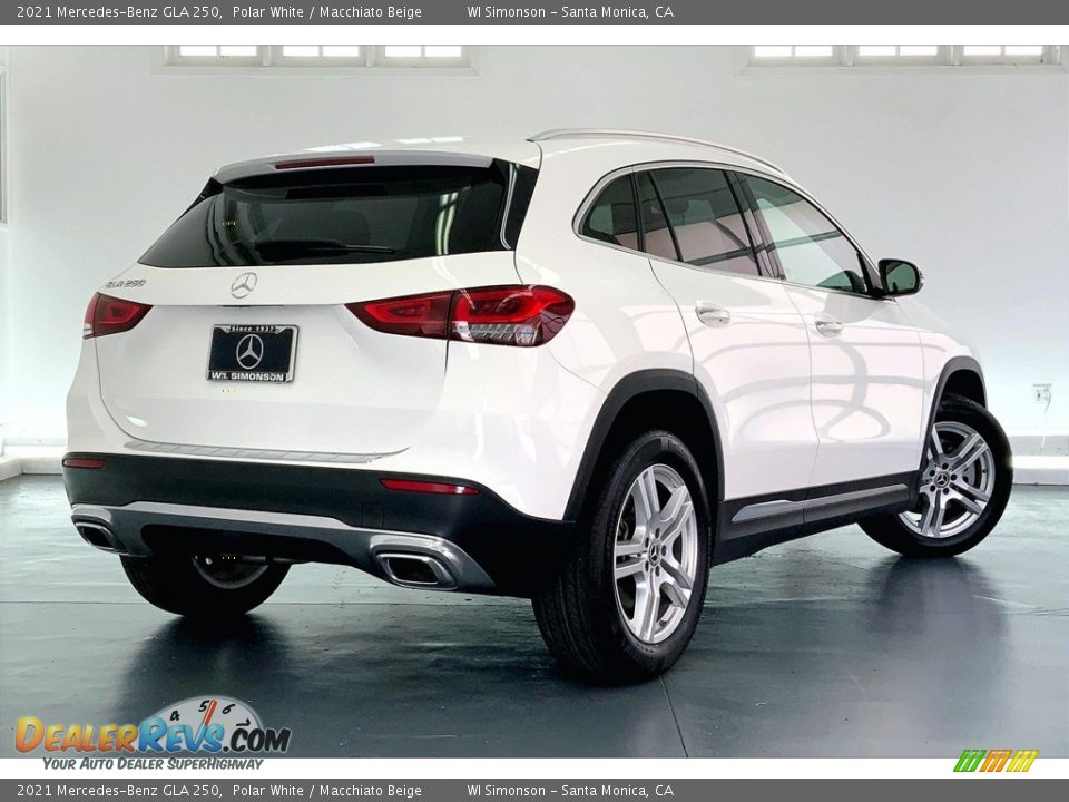 2021 Mercedes-Benz GLA 250 Polar White / Macchiato Beige Photo #13