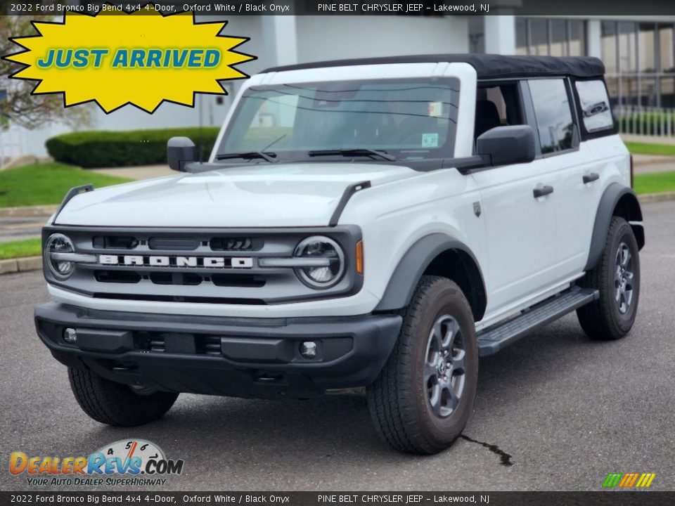 2022 Ford Bronco Big Bend 4x4 4-Door Oxford White / Black Onyx Photo #1