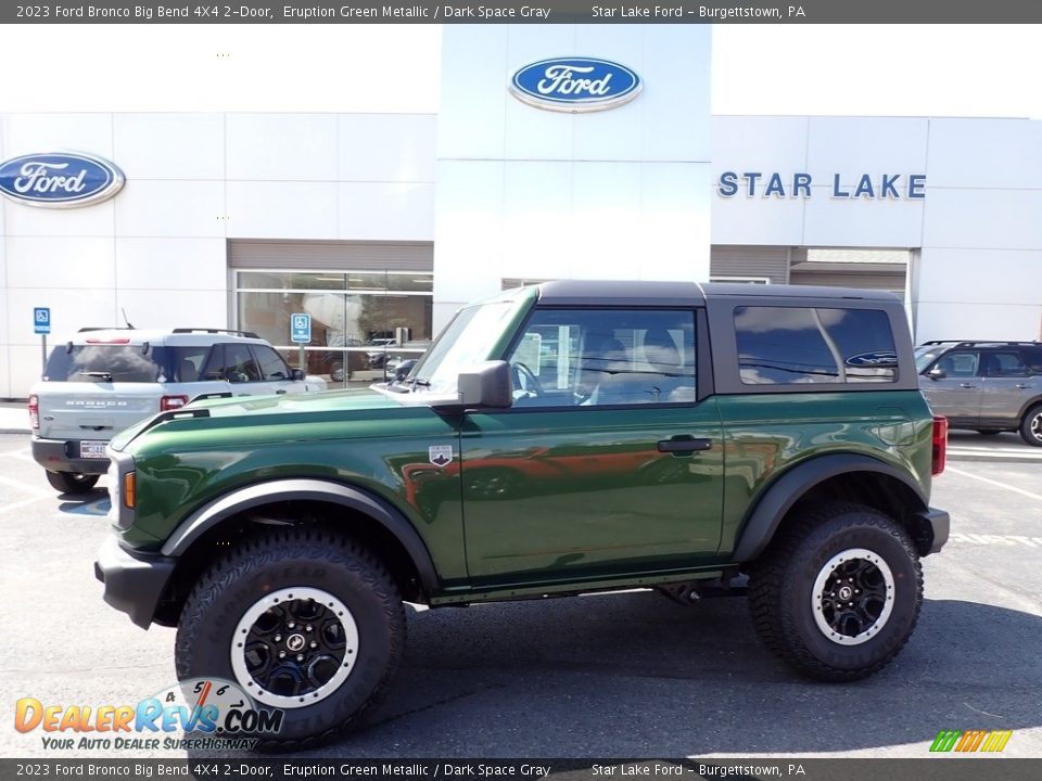 2023 Ford Bronco Big Bend 4X4 2-Door Eruption Green Metallic / Dark Space Gray Photo #1