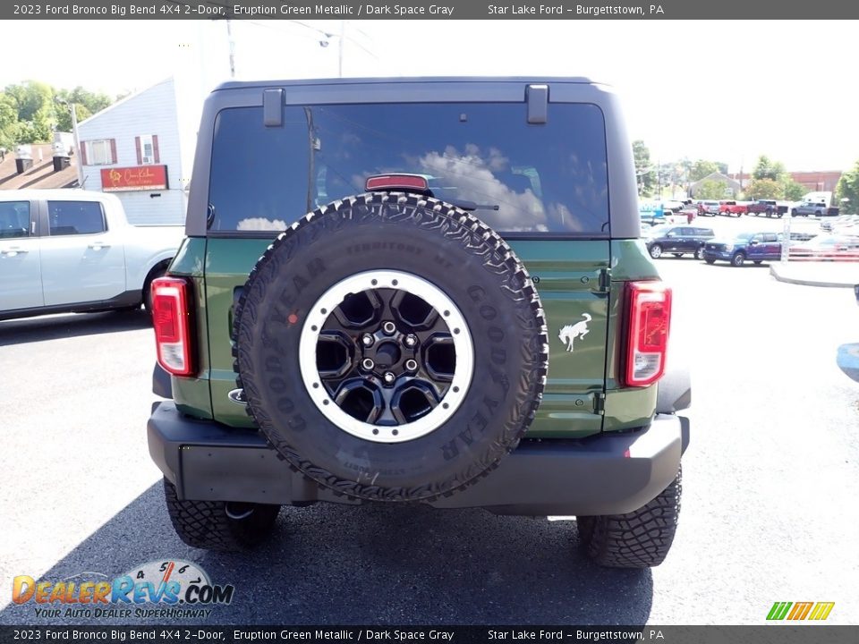 2023 Ford Bronco Big Bend 4X4 2-Door Eruption Green Metallic / Dark Space Gray Photo #4