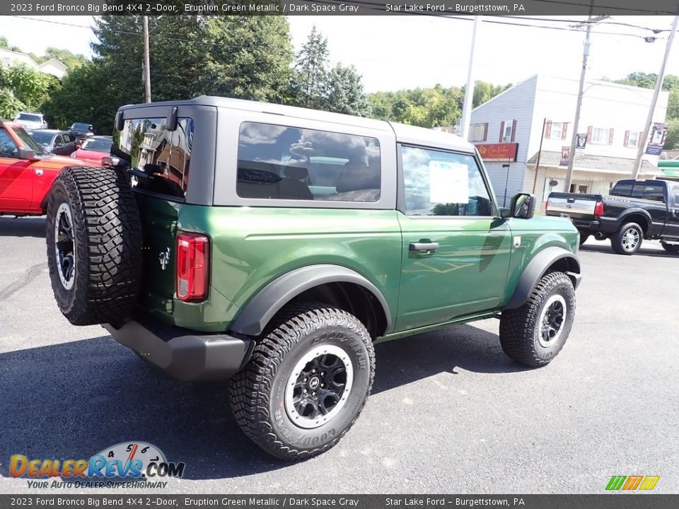 2023 Ford Bronco Big Bend 4X4 2-Door Eruption Green Metallic / Dark Space Gray Photo #5