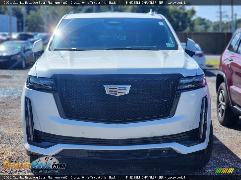 2021 Cadillac Escalade Sport Platinum 4WD Crystal White Tricoat / Jet Black Photo #2