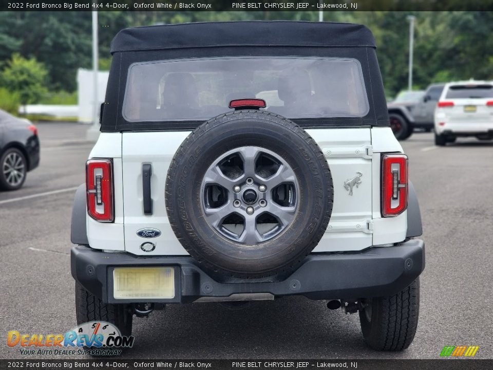 2022 Ford Bronco Big Bend 4x4 4-Door Oxford White / Black Onyx Photo #6
