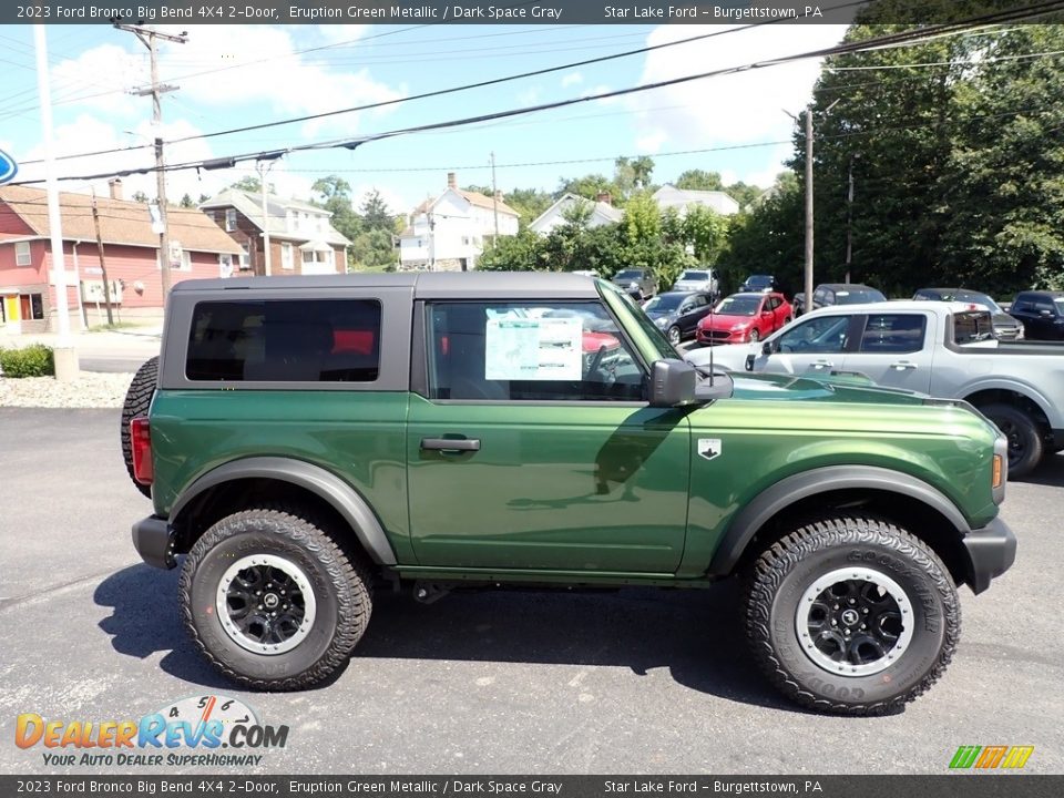 Eruption Green Metallic 2023 Ford Bronco Big Bend 4X4 2-Door Photo #6