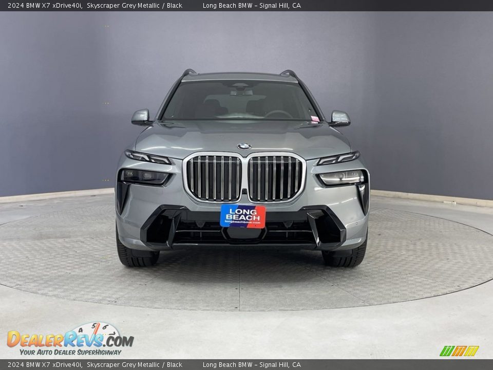 2024 BMW X7 xDrive40i Skyscraper Grey Metallic / Black Photo #2