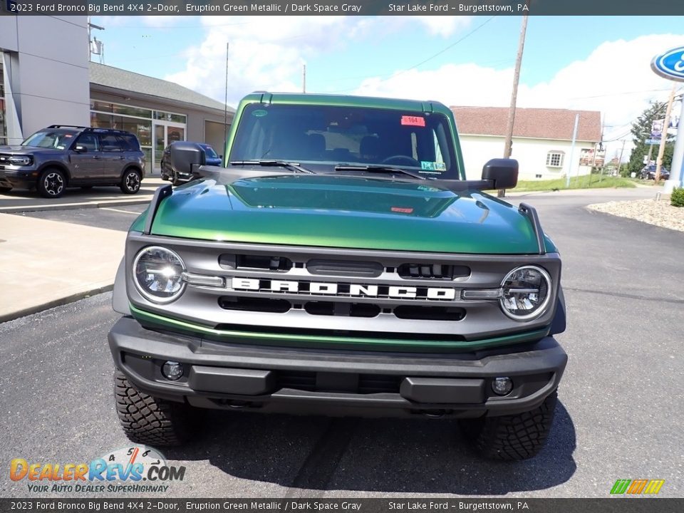 2023 Ford Bronco Big Bend 4X4 2-Door Eruption Green Metallic / Dark Space Gray Photo #8