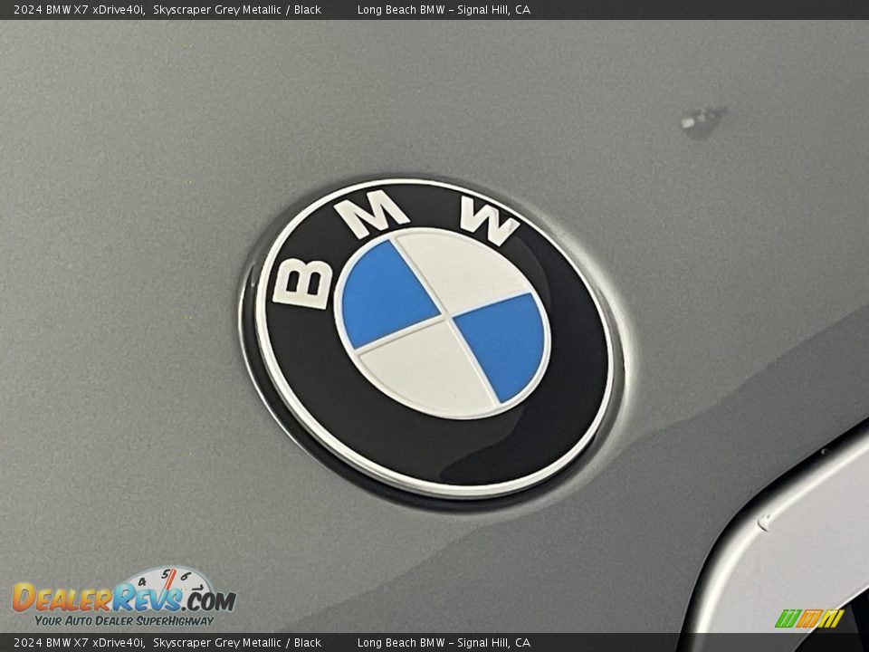 2024 BMW X7 xDrive40i Skyscraper Grey Metallic / Black Photo #5