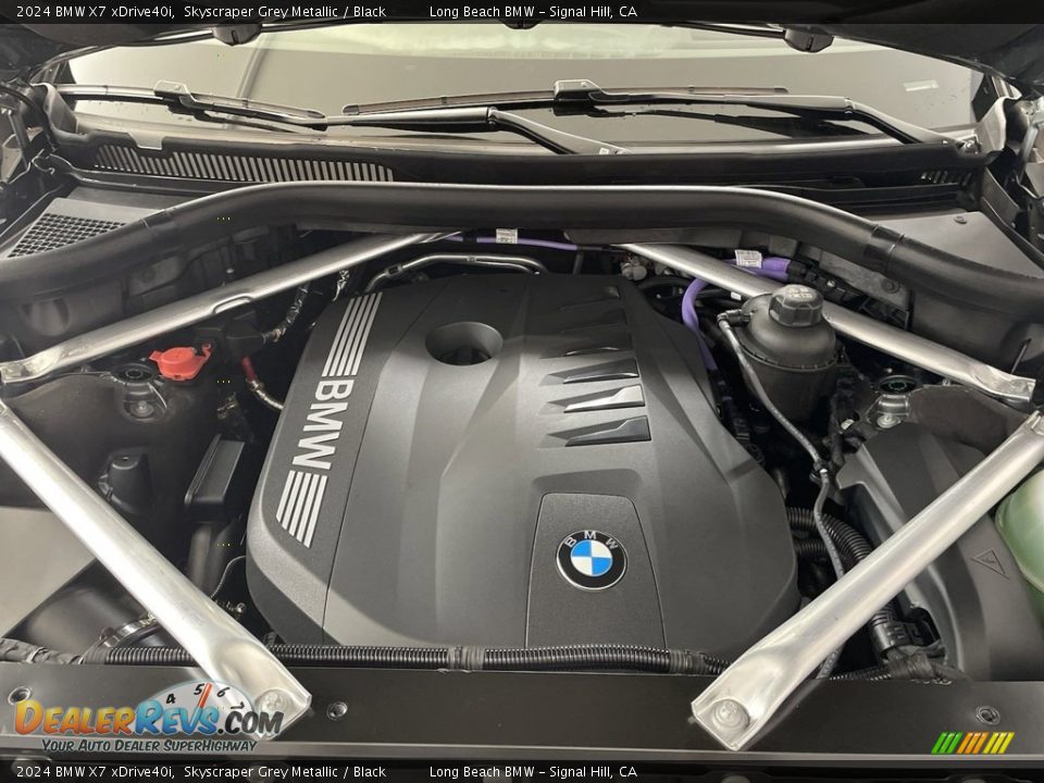 2024 BMW X7 xDrive40i 3.0 Liter M TwinPower Turbocharged DOHC 24-Valve Inline 6 Cylinder Engine Photo #9