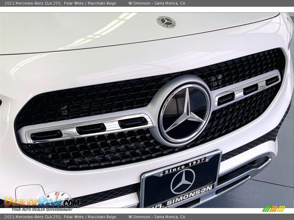 2021 Mercedes-Benz GLA 250 Polar White / Macchiato Beige Photo #29