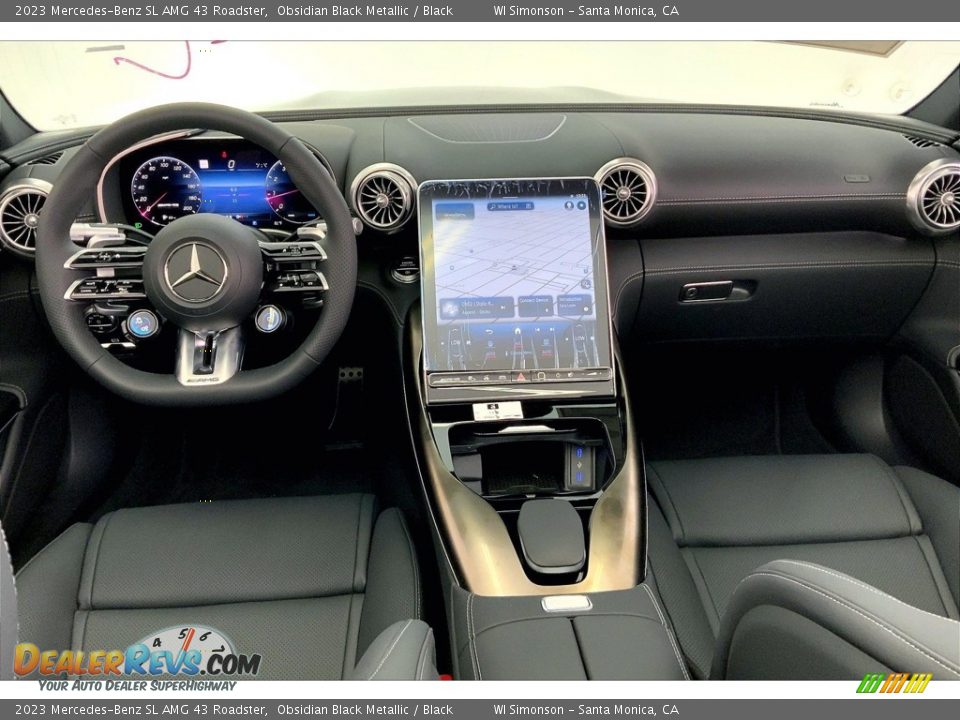 Dashboard of 2023 Mercedes-Benz SL AMG 43 Roadster Photo #6