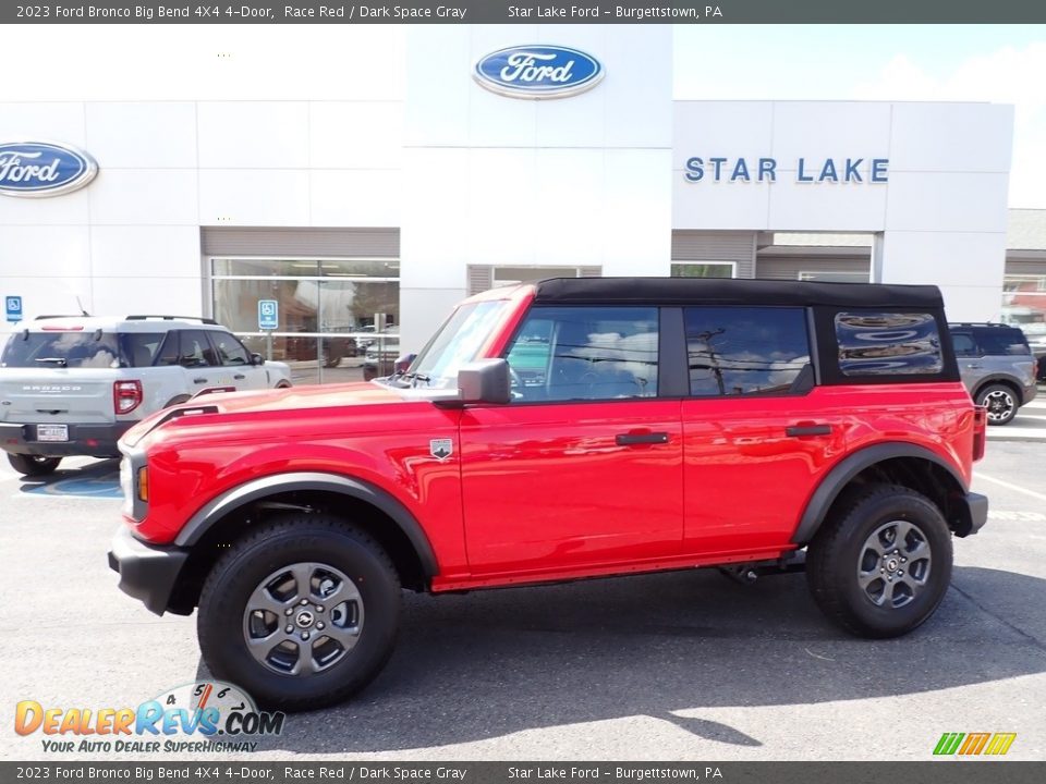 2023 Ford Bronco Big Bend 4X4 4-Door Race Red / Dark Space Gray Photo #1