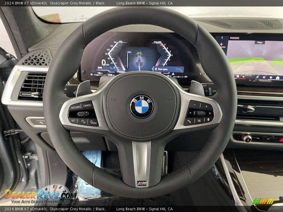 2024 BMW X7 xDrive40i Steering Wheel Photo #14