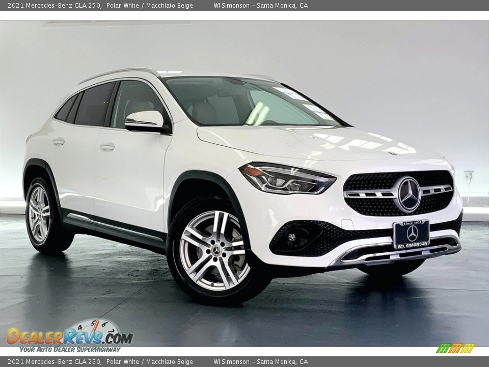 2021 Mercedes-Benz GLA 250 Polar White / Macchiato Beige Photo #33