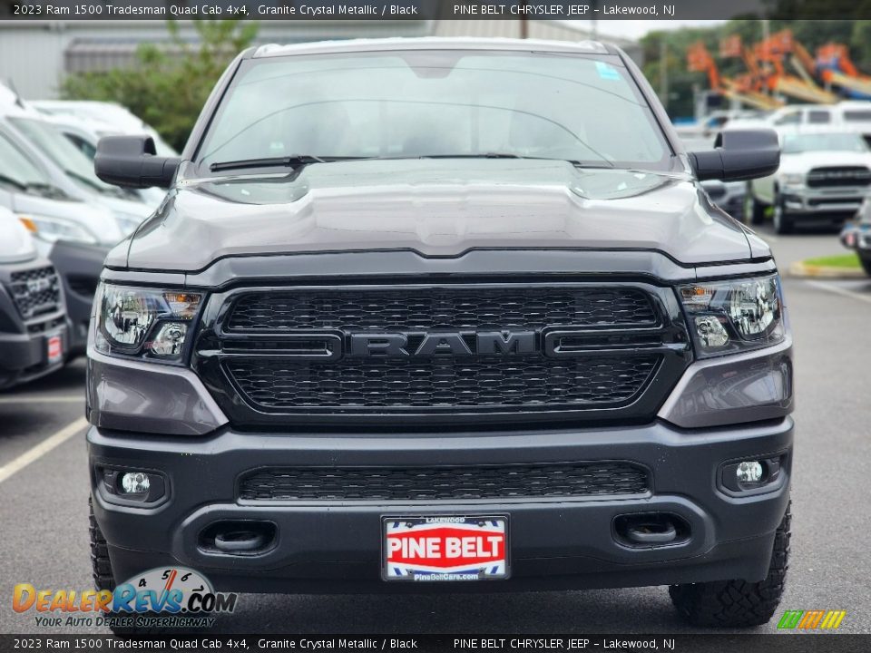 2023 Ram 1500 Tradesman Quad Cab 4x4 Granite Crystal Metallic / Black Photo #2