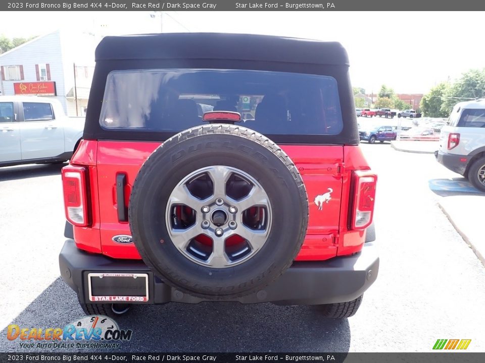 2023 Ford Bronco Big Bend 4X4 4-Door Race Red / Dark Space Gray Photo #4