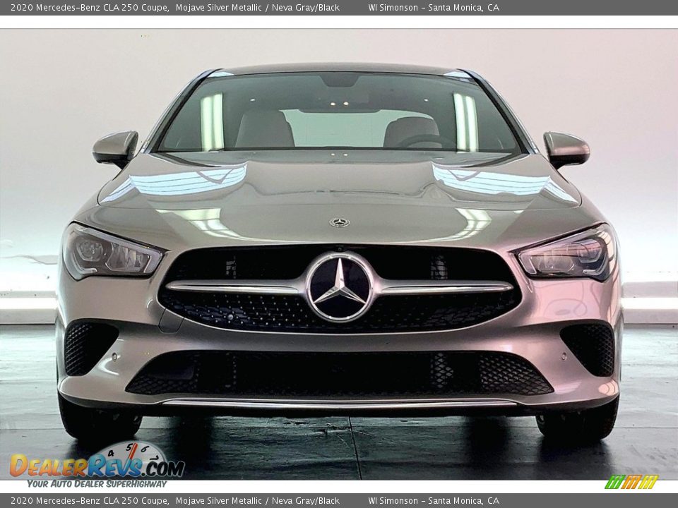 2020 Mercedes-Benz CLA 250 Coupe Mojave Silver Metallic / Neva Gray/Black Photo #2
