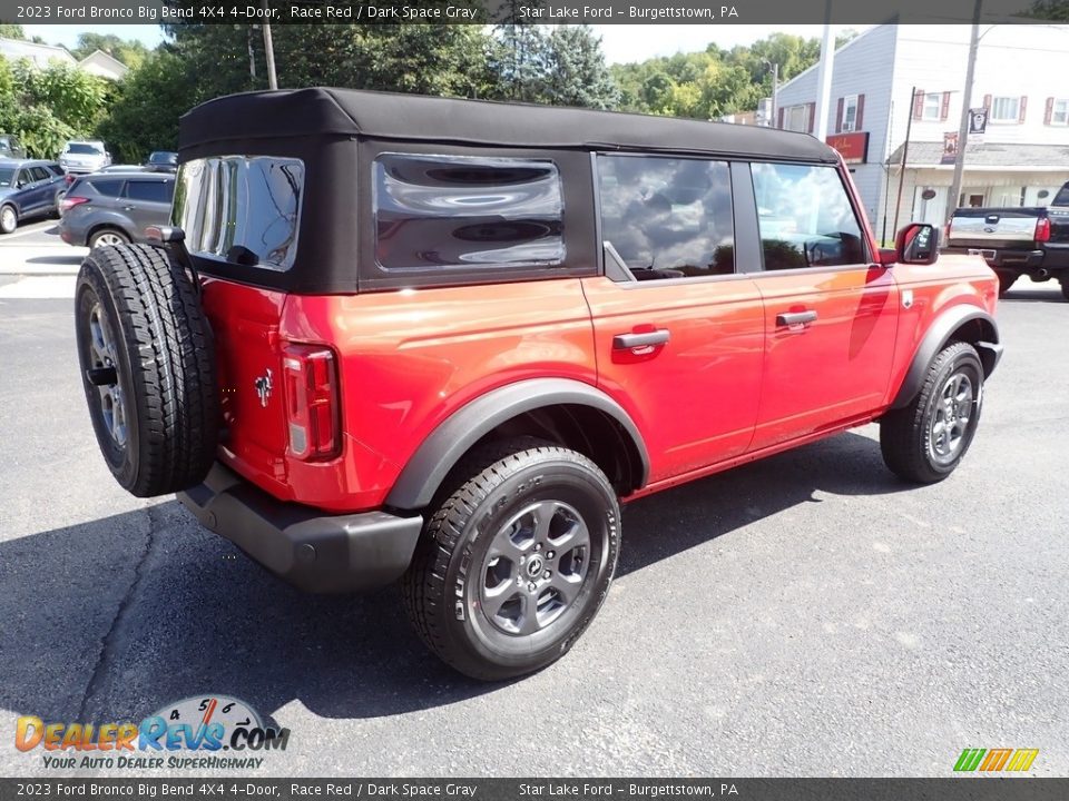 2023 Ford Bronco Big Bend 4X4 4-Door Race Red / Dark Space Gray Photo #5