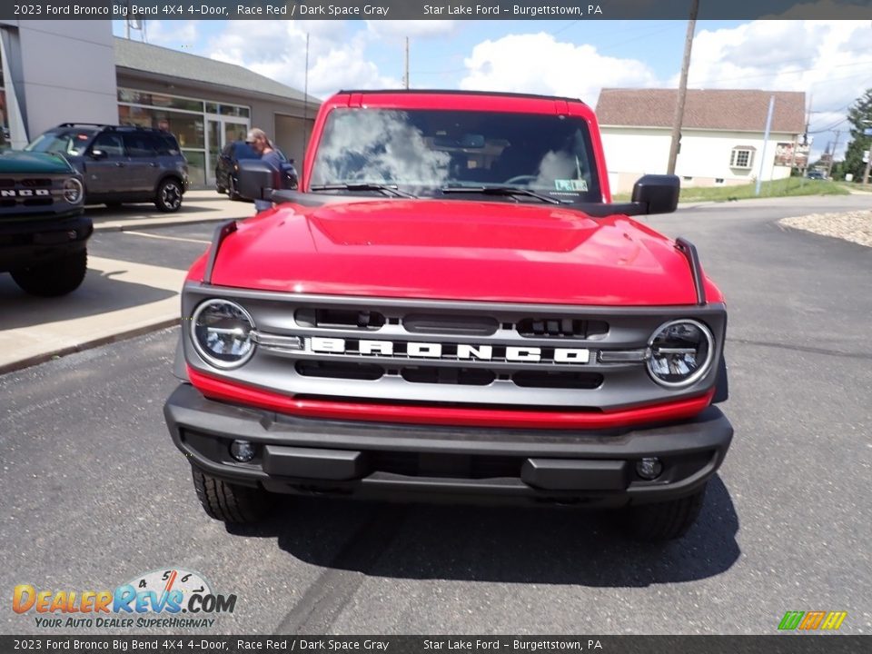 2023 Ford Bronco Big Bend 4X4 4-Door Race Red / Dark Space Gray Photo #8