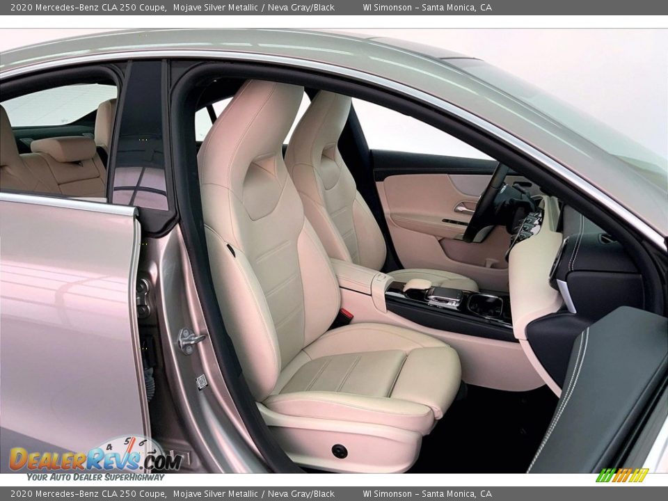 2020 Mercedes-Benz CLA 250 Coupe Mojave Silver Metallic / Neva Gray/Black Photo #6