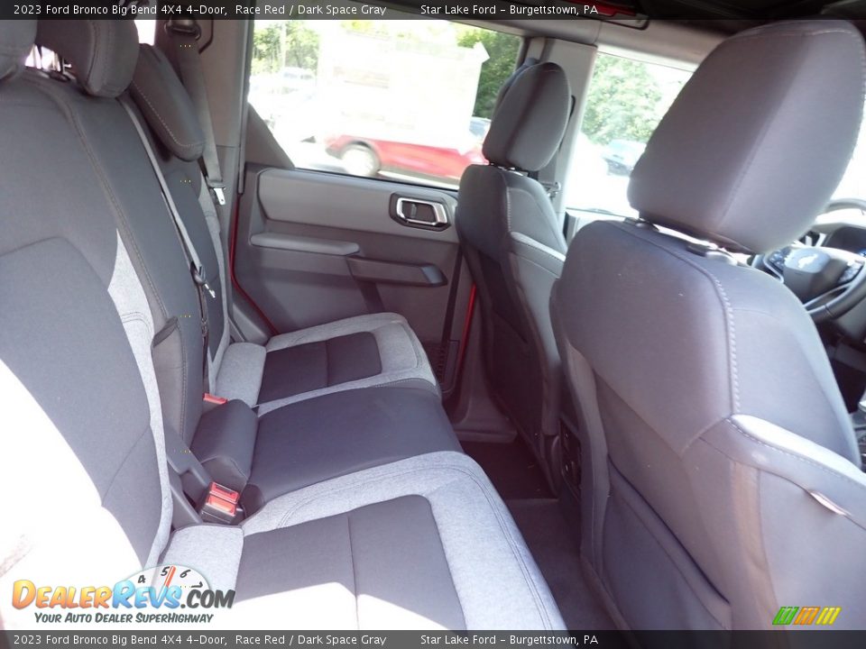 Rear Seat of 2023 Ford Bronco Big Bend 4X4 4-Door Photo #10