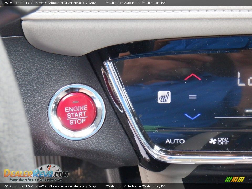 2016 Honda HR-V EX AWD Alabaster Silver Metallic / Gray Photo #5