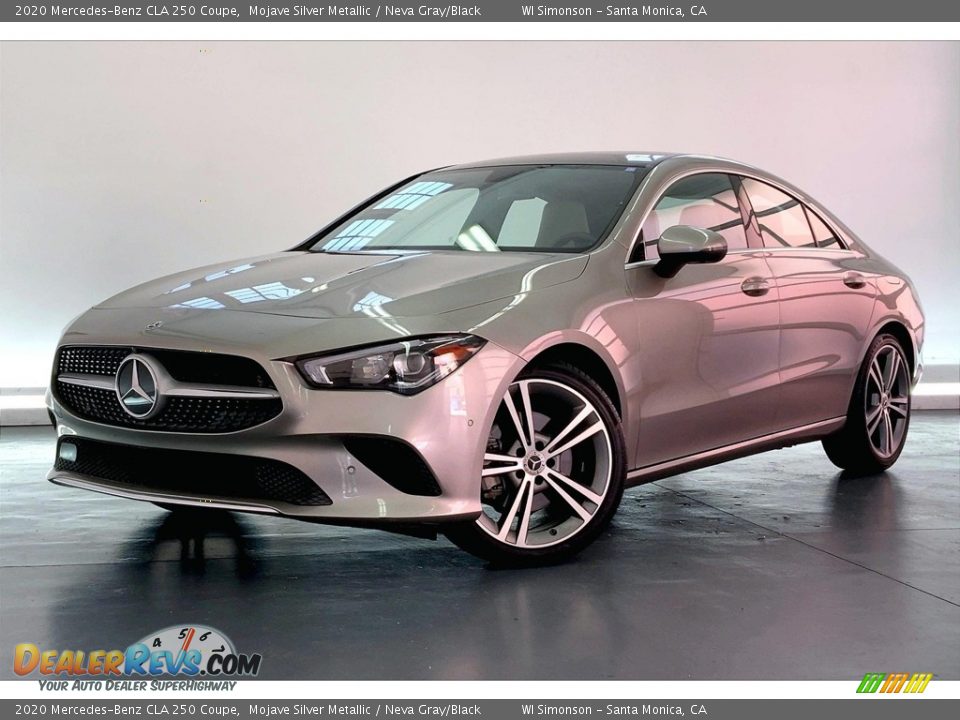 2020 Mercedes-Benz CLA 250 Coupe Mojave Silver Metallic / Neva Gray/Black Photo #12
