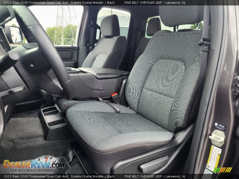 Front Seat of 2023 Ram 1500 Tradesman Quad Cab 4x4 Photo #13