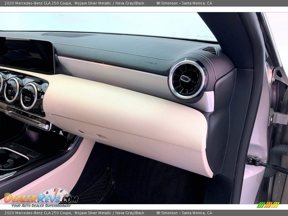 2020 Mercedes-Benz CLA 250 Coupe Mojave Silver Metallic / Neva Gray/Black Photo #16