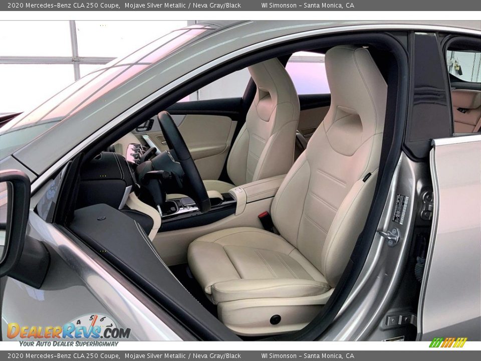 2020 Mercedes-Benz CLA 250 Coupe Mojave Silver Metallic / Neva Gray/Black Photo #18
