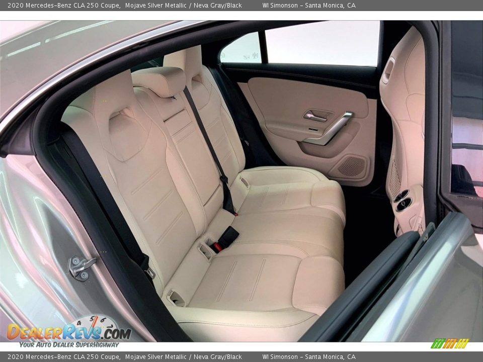 2020 Mercedes-Benz CLA 250 Coupe Mojave Silver Metallic / Neva Gray/Black Photo #19