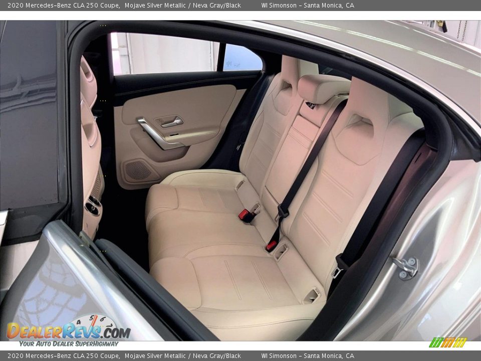 2020 Mercedes-Benz CLA 250 Coupe Mojave Silver Metallic / Neva Gray/Black Photo #20