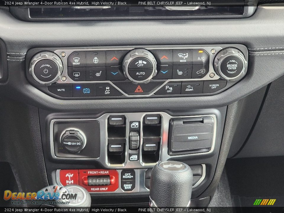 Controls of 2024 Jeep Wrangler 4-Door Rubicon 4xe Hybrid Photo #10