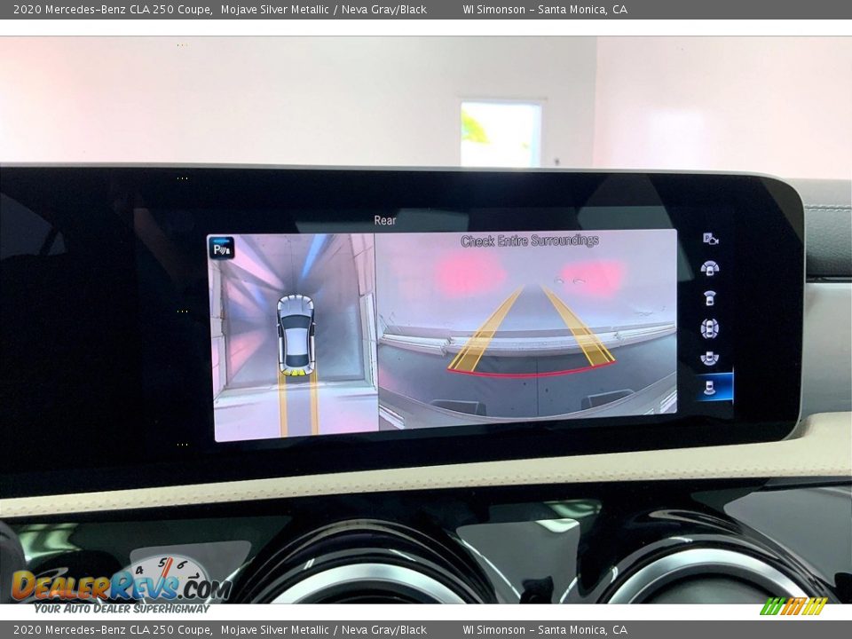 2020 Mercedes-Benz CLA 250 Coupe Mojave Silver Metallic / Neva Gray/Black Photo #24