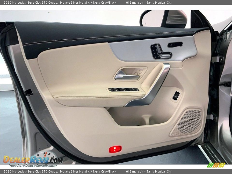 2020 Mercedes-Benz CLA 250 Coupe Mojave Silver Metallic / Neva Gray/Black Photo #26