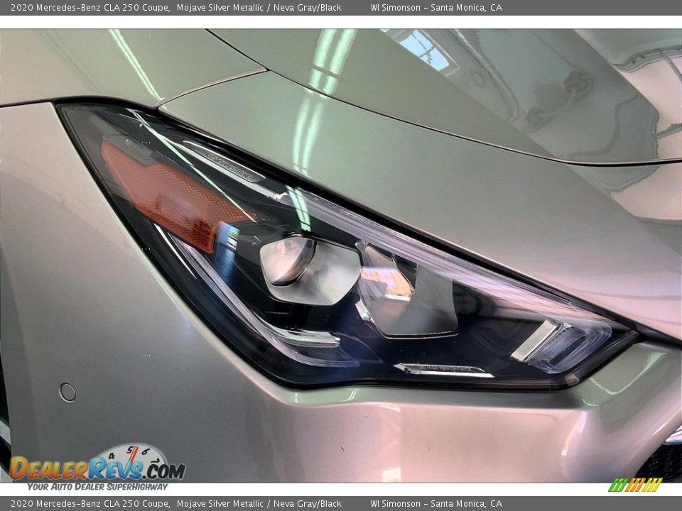 2020 Mercedes-Benz CLA 250 Coupe Mojave Silver Metallic / Neva Gray/Black Photo #28