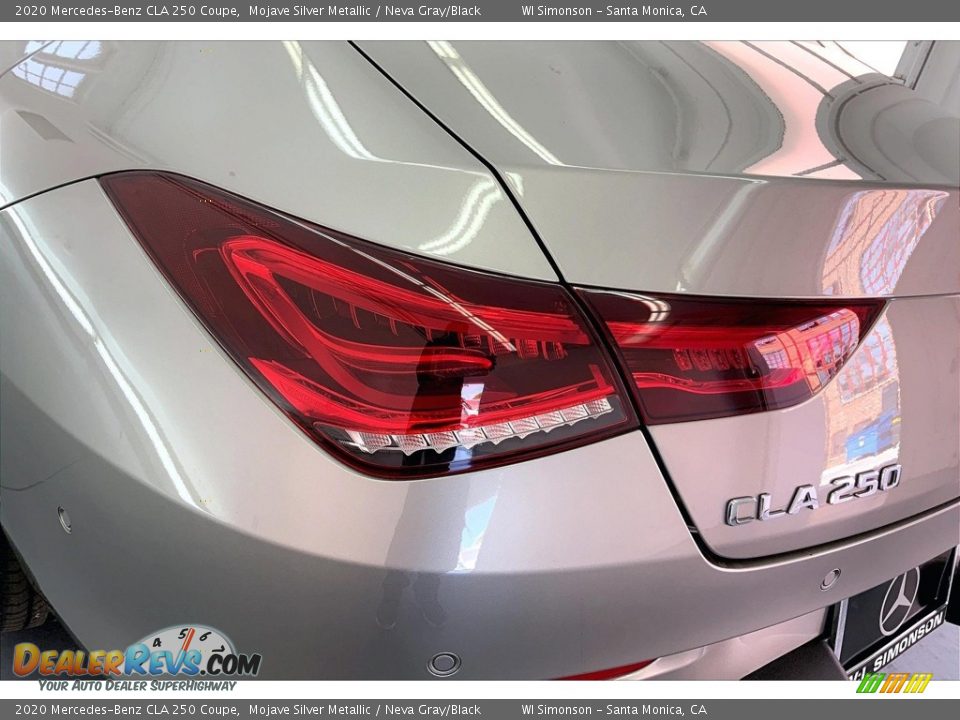 2020 Mercedes-Benz CLA 250 Coupe Mojave Silver Metallic / Neva Gray/Black Photo #29