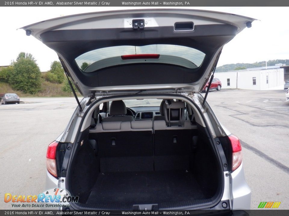 2016 Honda HR-V EX AWD Alabaster Silver Metallic / Gray Photo #29