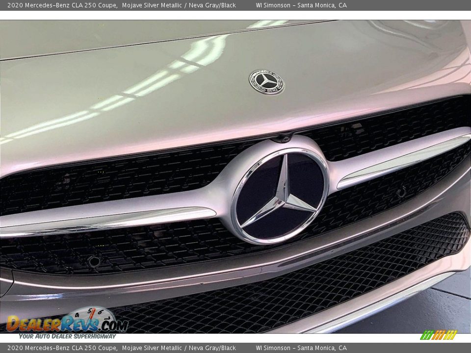 2020 Mercedes-Benz CLA 250 Coupe Mojave Silver Metallic / Neva Gray/Black Photo #30
